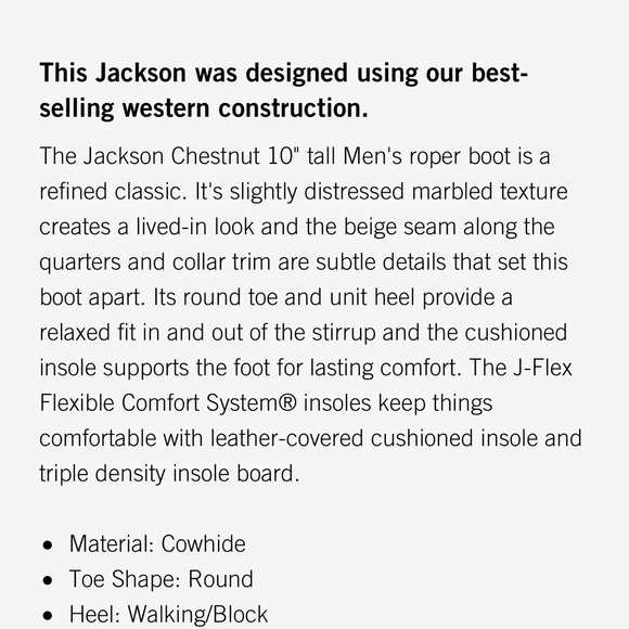 Justin Boots Shoes Justin Leather Western Boots Jackson Size 9